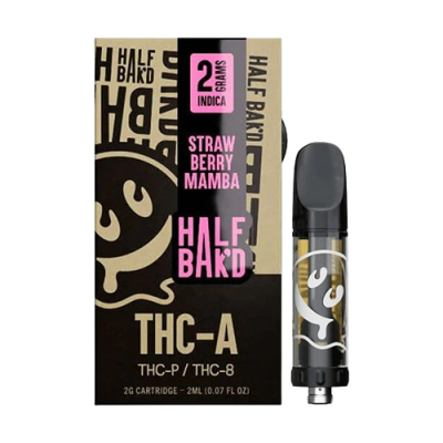 half bakd 2g thc a cartridge StrawberryMamba removebg preview