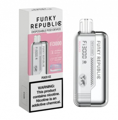 funky republic fi3000 peach ice