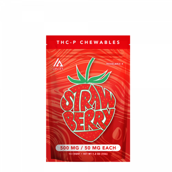 uplift thc p strawberry chewables