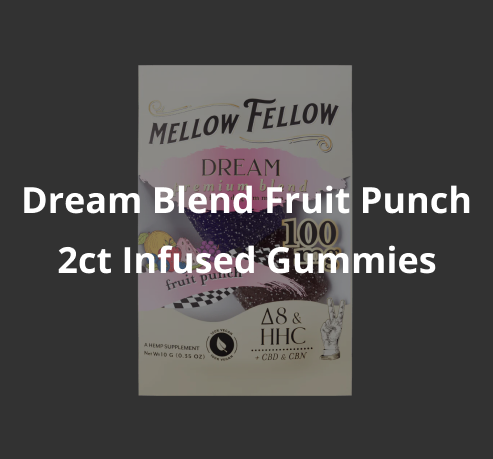 Dream Blend Fruit Punch 2ct Infused Gummies