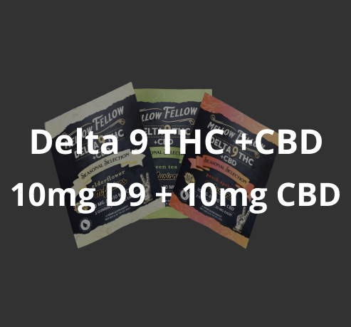 delta 9 thc + cbd mellow fellow gummies featured image