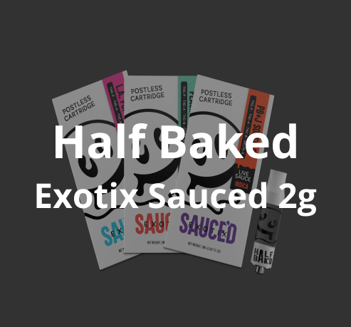 half baked exotix sauced 2g featured image