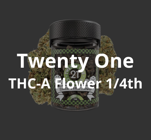 twenty one cannibis thca flower 14th featured image