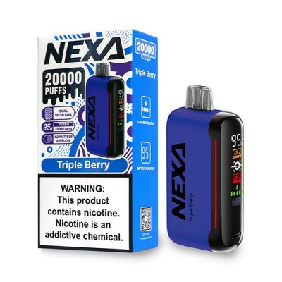 triple berry nexa n20000 rechargeable disposable 1