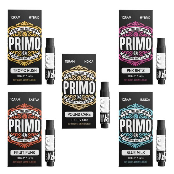 Half Bakd Primo Blend THC P Cartridge 1G 79657 33961 35504