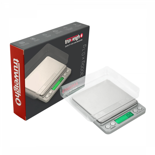 SC 219 Truweigh Enigma Scale 3000g x 0.1g Silver SP02