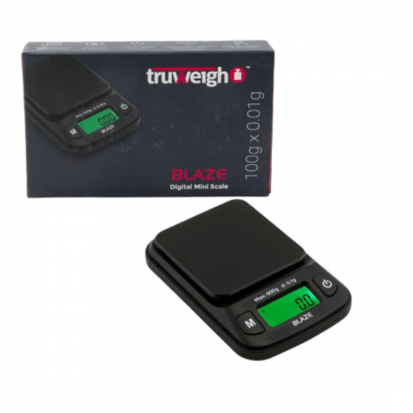 truweigh truweigh blaze black 100 x 001g