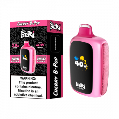Beri Crush 50K Puff Disposable Cherry B Pop 06774
