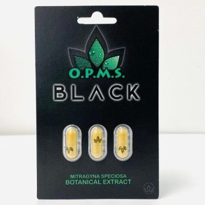 Kratrom -  Opms - Black Pills 3PK
