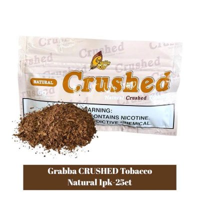 Tobacco - Grabba Leaf - Crushed - Natural - Box of 25