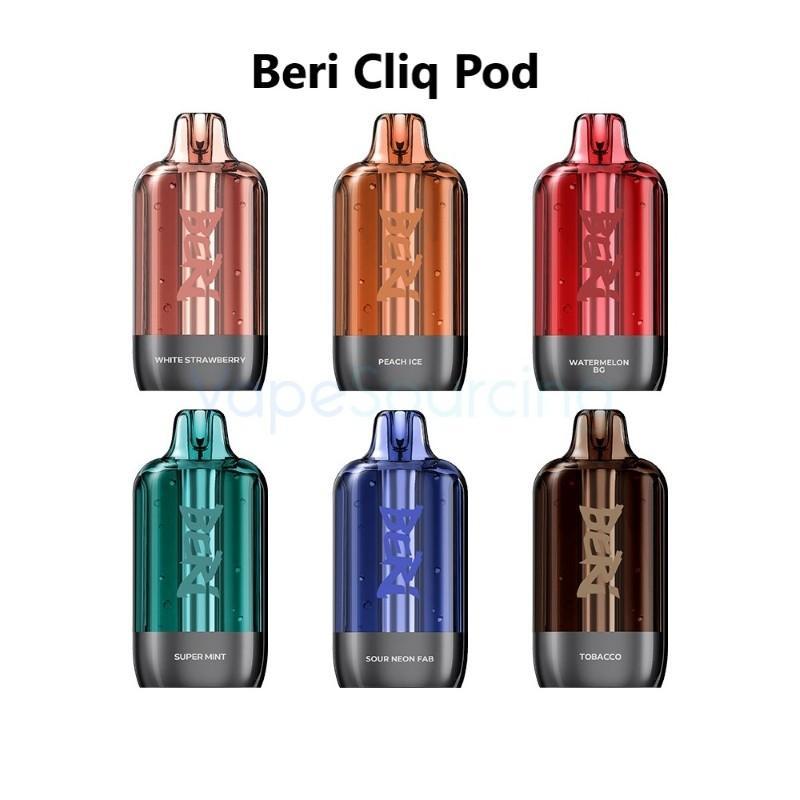 Vape - Beri Cliq - 50k Puff Pod - Box of 5