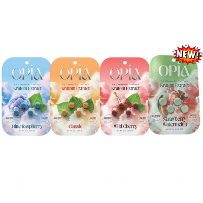Kratom - Opia - 150mg Mitragynine 4pk - Single