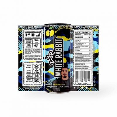 Drinks - Kratom - White Rabbit - Kratom Seltzer - Larrys Tea