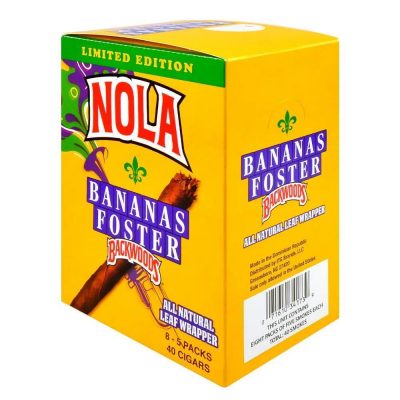 Tobacco - Backwoods Limited Edition - Bananas Foster - 5pk - Box of 8