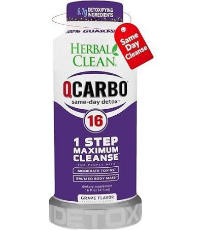 Detox - Herbal Clean Q Carbo - Grape - Single