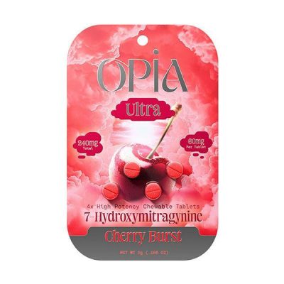 Kratom - Opia - 240mg - High Potency Mitragynine 4pk - Single