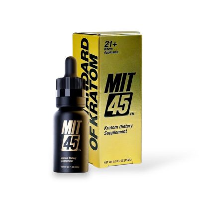 Kratom - MIT 45 - Gold Standard - Dropper