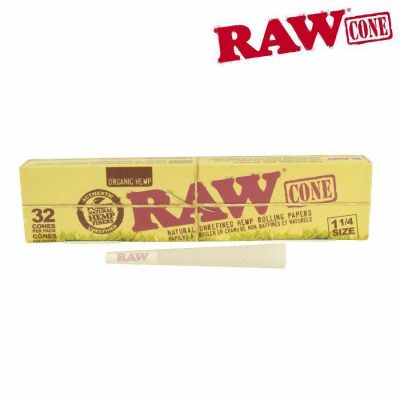 Paper - Raw - 1 1/4 Organic Cones 32pk - Single