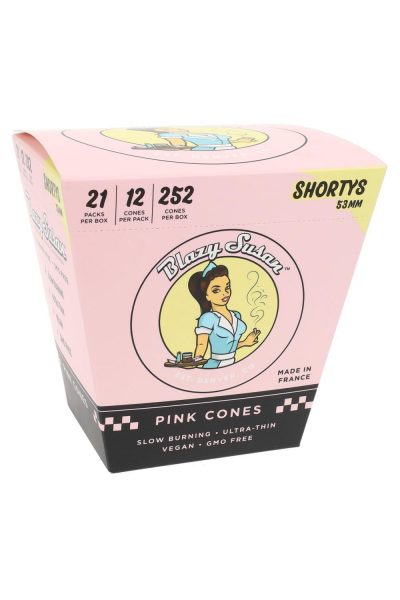 Papers - Blazy Susan - Pink - Shorty Cones - Single