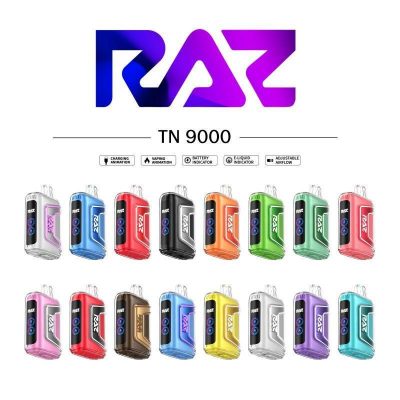 Vape - Raz TN9000 - Box of 5