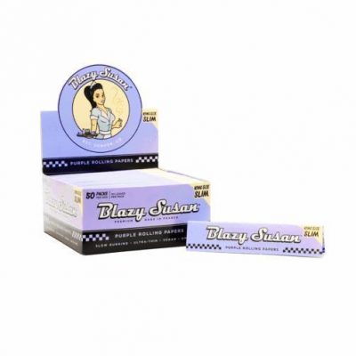 Papers - Blazy Susan - Purple Rolling Papers King Size - Box of 50