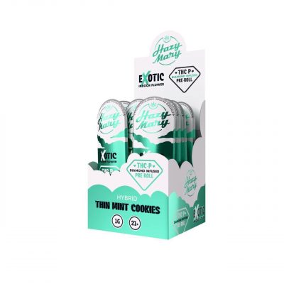 Hmp - Hazy Mary - Exotic THCp - Diamond Infused Preroll - Box of 40