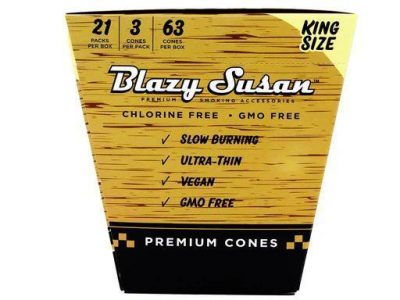 Papers - Blazy Susan - Brown - King Size Cone - single