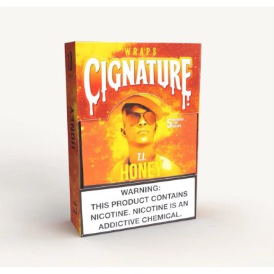 Tobacco - Cignature Cigarillos - Honey T.I - Box of 8