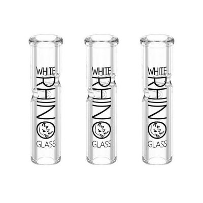 Accessories - Carb Cap - White Rhino - Glass Tip (CC-6)