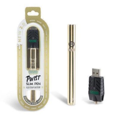 Electronics - 510 Thread Battery - Ooze - Twist 2.0 - Lucky Gold