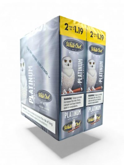 Tobacco - White Owl - Platinum (New 2 for $1.19)- Single