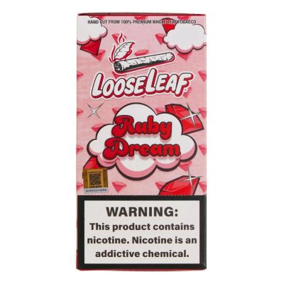 Tobacco - LooseLeaf Wraps - Ruby Dream - Box of 20