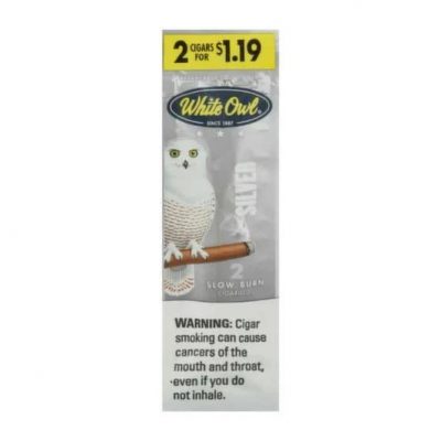 Tobacco - White Owl - Silver - (New 2 for $1.19) - Single