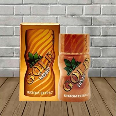 Kratrom -  Opms - Gold Liquid Shots - Single (New)