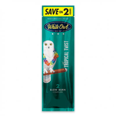 Tobacco - White Owl - Tropical twist (2 for 1.19$) - Single