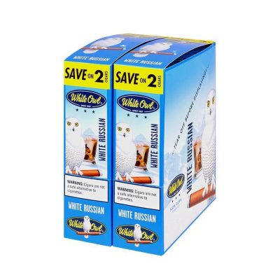 Tobacco - White Owl - White Russian (1.19$)- Box of 30