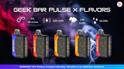 Vapes - Geek Bar - Pulse X 25k - Box of 5
