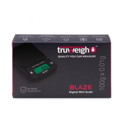 Scales - Truweight Blaze - Black - 0.01g