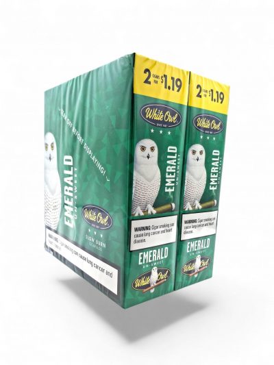 Tobacco - White Owl - Emerald 1.19 - Box of 30