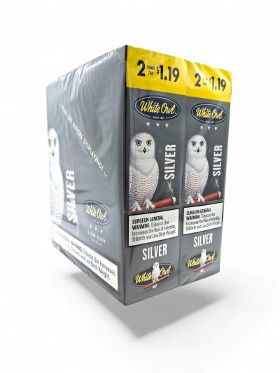 Tobacco - White Owl - Silver - (New 2 for $1.19)- 30 Pack
