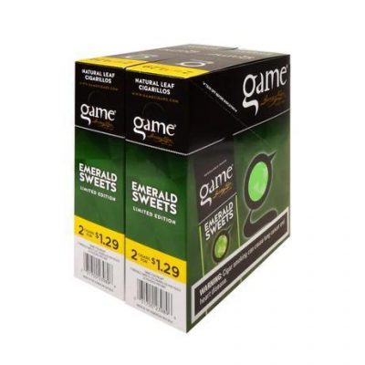 Tobacco - Game - Emerald Sweet 2 for 1.29$ - Single