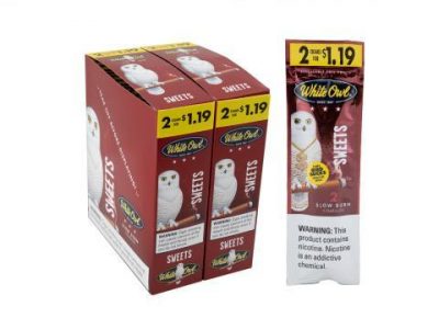 Tobacco - White Owl - Sweets  - 2 for $1.19 - 30 Pack