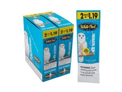 Tobacco - White Owl - Blue Raspberry - 2 for $1.19 - Single