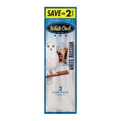 Tobacco - White Owl - White Russian - 2 for $1.19 - Single