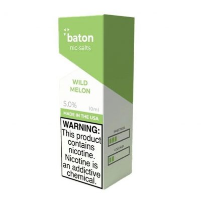Eliquid - Nic Salts - Baton - Wild Melon - 10ml - 5% - Single