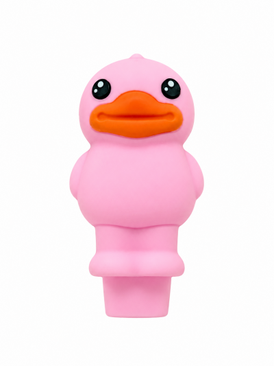 Accessories - Hand Pipe - Silicone - Duck - Assorted Colors (SHP-28)