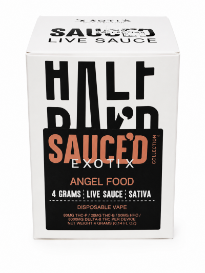Hmp - Half Bakd - 4G disposable - Angel Food - box of 5