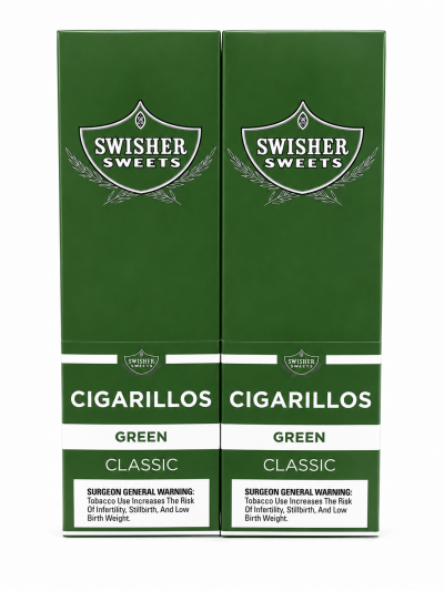 obacco - Swisher Sweet - Green - (2 For $1.39) - Single