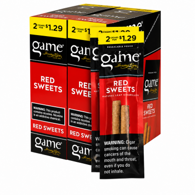 Tobacco - Game - Red Sweets - 2 for $1.29 - Single