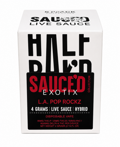 Hmp - Half Bakd - 4G disposable - L.A. Pop Rockz - box of 5